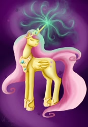 Size: 580x840 | Tagged: safe, artist:phenri, fluttershy, alicorn, pony, alicornified, fluttercorn, race swap, solo