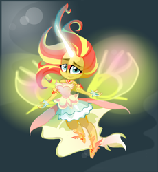 Size: 1024x1111 | Tagged: safe, artist:onewingart, sunset shimmer, equestria girls, friendship games, daydream shimmer, solo