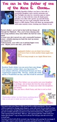 Size: 1220x2600 | Tagged: safe, fluttershy, hondo flanks, igneous rock pie, night light, rainbow blaze, pegasus, pony, applejack's dad, applejack's parents, game, hilarious in hindsight, text