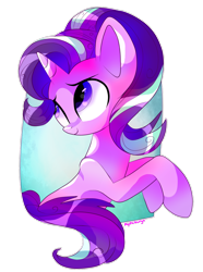 Size: 1024x1374 | Tagged: safe, artist:mizuunie, artist:nuryndork, starlight glimmer, pony, unicorn, cute, female, glimmerbetes, mare, smiling, solo