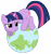 Size: 4981x5313 | Tagged: dead source, safe, artist:dentist73548, derpibooru import, twilight sparkle, unicorn twilight, pony, unicorn, secret of my excess, absurd resolution, crouching, cute, female, frown, glare, globe, mare, planet, simple background, solo, tangible heavenly object, transparent background, twilight cat, vector