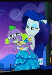 Size: 452x647 | Tagged: safe, screencap, rarity, spike, equestria girls, equestria girls (movie)