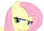 Size: 4344x3000 | Tagged: safe, artist:puetsua, fluttershy, pegasus, pony, simple background, transparent background, vector