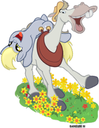 Size: 476x614 | Tagged: safe, artist:danilee3240, derpy hooves, pegasus, pony, crossover, cyril proudbottom, female, mare