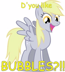 Size: 1444x1600 | Tagged: safe, edit, derpy hooves, bubble, cinema snob, comic sans, oogieloves, simple background, solo, text, the oogieloves, vector, white background