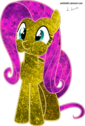 Size: 2200x3276 | Tagged: safe, artist:und34d951, fluttershy, pegasus, pony, female, mare, solo, space