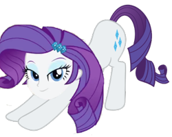 Size: 500x399 | Tagged: safe, rarity, equestria girls, exploitable meme, iwtcird, solo, stretching, wat, what has science done