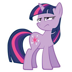 Size: 3900x3900 | Tagged: safe, artist:geonine, derpibooru import, twilight sparkle, simple background, transparent background, unamused, vector