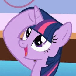 Size: 471x471 | Tagged: safe, artist:hornclopplz, derpibooru import, edit, edited screencap, screencap, twilight sparkle, bridle gossip, animated, cute, extreme speed animation, hornjob, out of context, rubbing, silly, solo