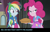 Size: 1280x822 | Tagged: safe, derpibooru import, pinkie pie, rainbow dash, equestria girls, secrets and pies, food, pie, that pony sure does love pies, vulgar