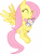 Size: 5303x7000 | Tagged: safe, artist:uxyd, fluttershy, pegasus, pony, absurd resolution, simple background, transparent background, vector