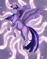 Size: 611x765 | Tagged: safe, artist:viralcatalyst, derpibooru import, twilight sparkle, twilight sparkle (alicorn), alicorn, pony, solo