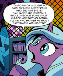 Size: 324x393 | Tagged: safe, edit, idw, radiant hope, starlight glimmer, pony, unicorn, spoiler:comic, destiny, dialogue, solo