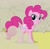 Size: 612x594 | Tagged: safe, pinkie pie, earth pony, pony, faic, female, mare, pink coat, pink mane, twiface, wrong neighborhood