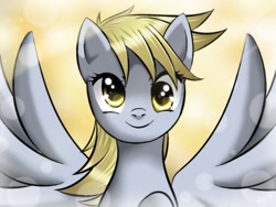 Size: 1400x1050 | Tagged: safe, artist:princesssilverglow, derpy hooves, pegasus, pony, female, mare, solo