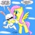 Size: 800x800 | Tagged: safe, artist:pheeph, fluttershy, pegasus, pony, crossover, max, sam and max