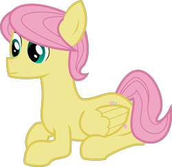 Size: 4037x3914 | Tagged: safe, artist:blackwater627, butterscotch, fluttershy, pegasus, pony, adorascotch, cute, rule 63, rule63betes, simple background, transparent background, vector