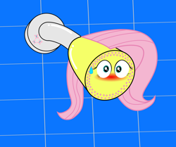 Size: 1870x1566 | Tagged: safe, artist:washboardin, fluttershy, barely pony related, shower, translation, wat