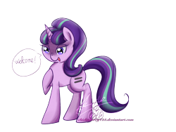 Size: 1600x1200 | Tagged: safe, artist:chichicherry123, starlight glimmer, pony, unicorn, equal cutie mark, female, mare, simple background, solo, transparent background