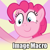 Size: 250x250 | Tagged: safe, pinkie pie, earth pony, pony, female, image macro, mare, pink coat, pink mane, solo, spoilered image joke