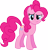 Size: 4814x4999 | Tagged: safe, artist:icy wings, pinkie pie, earth pony, pony, absurd resolution, simple background, solo, transparent background, vector