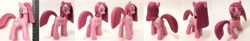 Size: 5500x907 | Tagged: safe, artist:aplexpony, pinkie pie, earth pony, pony, female, mare, pink coat, pink mane, pinkamena diane pie, sculpture