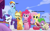 Size: 759x471 | Tagged: safe, derpibooru import, edit, edited screencap, screencap, applejack, fluttershy, pinkie pie, rainbow dash, rarity, spike, twilight sparkle, twilight sparkle (alicorn), alicorn, dragon, earth pony, pegasus, pony, unicorn, my little pony: the movie, angry, caption, faic, image macro, looking down, meme, offscreen character, out of context, quill, rainbow dash is best facemaker, scroll, smiling, varying degrees of want, wat, worried