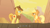 Size: 500x277 | Tagged: safe, screencap, applejack, braeburn, earth pony, pony, over a barrel, desert, youtube caption