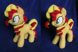 Size: 2384x1604 | Tagged: safe, artist:adamar44, sunset shimmer, pony, unicorn, irl, photo, plushie