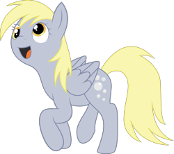 Size: 2775x2461 | Tagged: safe, artist:whimsy-floof, derpy hooves, pegasus, pony, female, mare, simple background, solo, transparent background, vector