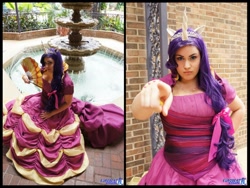 Size: 1024x768 | Tagged: safe, artist:lo-botomy, rarity, human, clothes, cosplay, dress, gala dress, irl, irl human, photo