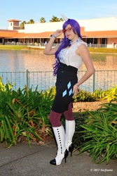 Size: 500x750 | Tagged: safe, rarity, human, cosplay, irl, irl human, photo, solo