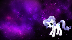 Size: 2732x1536 | Tagged: safe, artist:jamesg2498, rarity, pony, unicorn, alternate hairstyle, crystallized, solo, vector, wallpaper