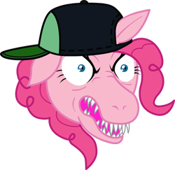 Size: 600x584 | Tagged: safe, pinkie pie, earth pony, pony, adventure time, party god, simple background, the party's over isla de senorita, transparent background, vector