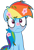 Size: 720x1064 | Tagged: safe, artist:bezziie, derpibooru import, rainbow dash, pegasus, pony, base used, blushing, flower, flower in hair, simple background, solo, transparent background