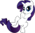 Size: 2271x2164 | Tagged: safe, artist:ocarina0ftimelord, rarity, pony, unicorn, bellyrubs, on back, simple background, solo, transparent background, vector