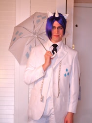 Size: 768x1024 | Tagged: safe, rarity, human, cosplay, irl, irl human, photo, rule 63, solo