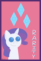 Size: 1400x2100 | Tagged: safe, artist:toonboy92484, rarity, pony, unicorn, female, horn, mare, solo, white coat