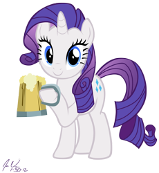 Size: 3150x3430 | Tagged: safe, artist:epic-panda17, rarity, pony, unicorn, the super speedy cider squeezy 6000, cider, simple background, solo, transparent background, vector