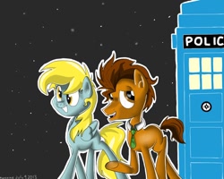 Size: 1000x800 | Tagged: safe, artist:wondurwaffle, derpy hooves, doctor whooves, pegasus, pony, female, mare