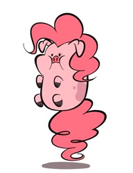 Size: 500x650 | Tagged: safe, artist:footsam, pinkie pie, pig, baby cakes, gravity falls, piggie pie, pigified, pixiv, solo, species swap, waddles