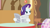 Size: 854x480 | Tagged: safe, screencap, rarity, pony, unicorn, ponyville confidential, foal free press, hub logo, hubble, newspaper, reaction image, solo, stare