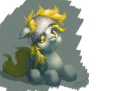 Size: 740x535 | Tagged: safe, artist:assasinmonkey, derpy hooves, pegasus, pony, adoracreepy, clothes, creepy, cute, female, mare, nightmare fuel, panties, solo, underwear, wat