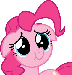 Size: 6363x6629 | Tagged: safe, artist:canon-lb, pinkie pie, earth pony, pony, absurd resolution, simple background, transparent background, vector