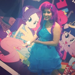 Size: 612x612 | Tagged: safe, rarity, human, equestria girls, cosplay, irl, irl human, photo