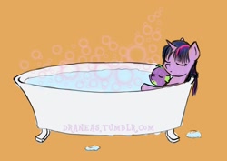 Size: 1200x851 | Tagged: safe, artist:draneas, derpibooru import, spike, twilight sparkle, dragon, 30 minute art challenge, bath, cute, mama twilight, spikabetes, twiabetes