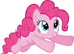 Size: 5802x4212 | Tagged: safe, artist:waranto, pinkie pie, earth pony, pony, absurd resolution, simple background, transparent background, vector