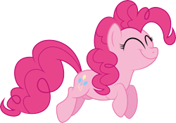 Size: 3587x2513 | Tagged: safe, artist:abydos91, pinkie pie, earth pony, pony, simple background, transparent background, vector