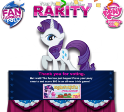 Size: 960x870 | Tagged: safe, rarity, pony, unicorn, best pony contest, female, horn, leak, mare, white coat