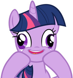 Size: 862x926 | Tagged: safe, derpibooru import, twilight sparkle, cute, derp, doshie, faic, uguu